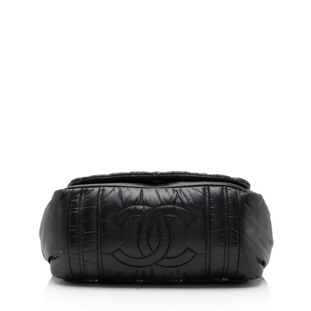 Chanel Lambskin Bubble Quilt Tweed Medium Flap Shoulder Bag - Picture 4 of 11